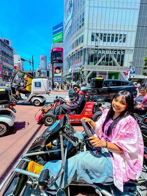 Tokyo: Shibuya and Shinjuku Streets Guided Go-Karting Tour - Returning through Shinjuku
