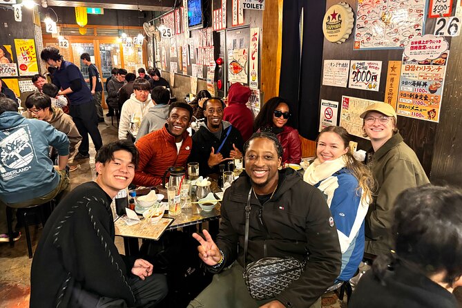 Tokyo: Shibuya Authentic Food Tour & Local Delights - Center-gai, narrow streets, and the first izakaya