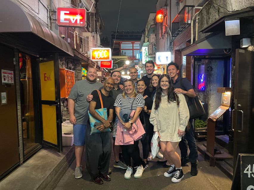 Tokyo: Shinjuku Local Bar and Izakaya Guided Walking Tour - Food, drinks, and the cost of the evening