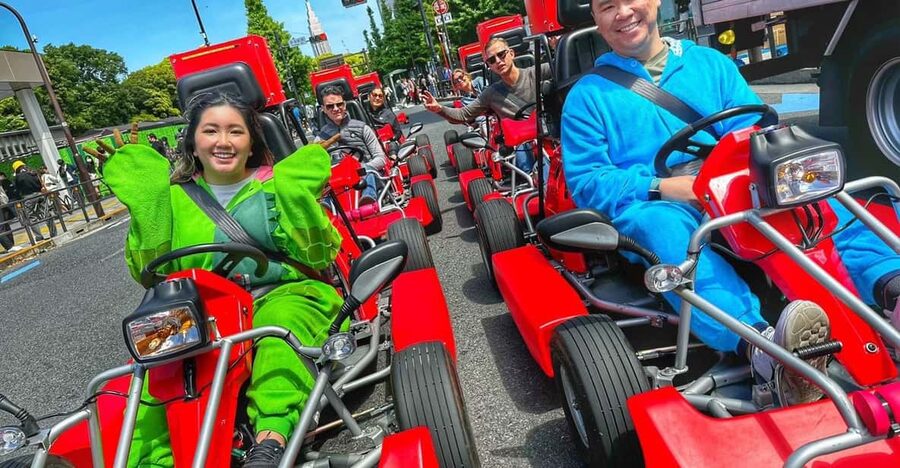 Tokyo: Street Kart Experience in Shibuya - Safety training before the first crossing