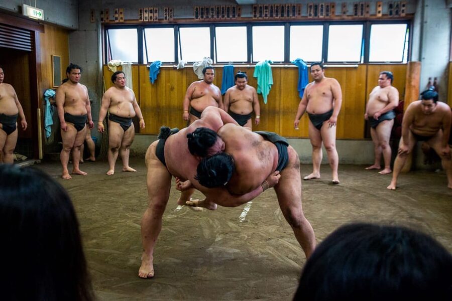 Tokyo: Sumo Morning Practice Viewing Tour - What happens during the 60 to 90 minutes of practice