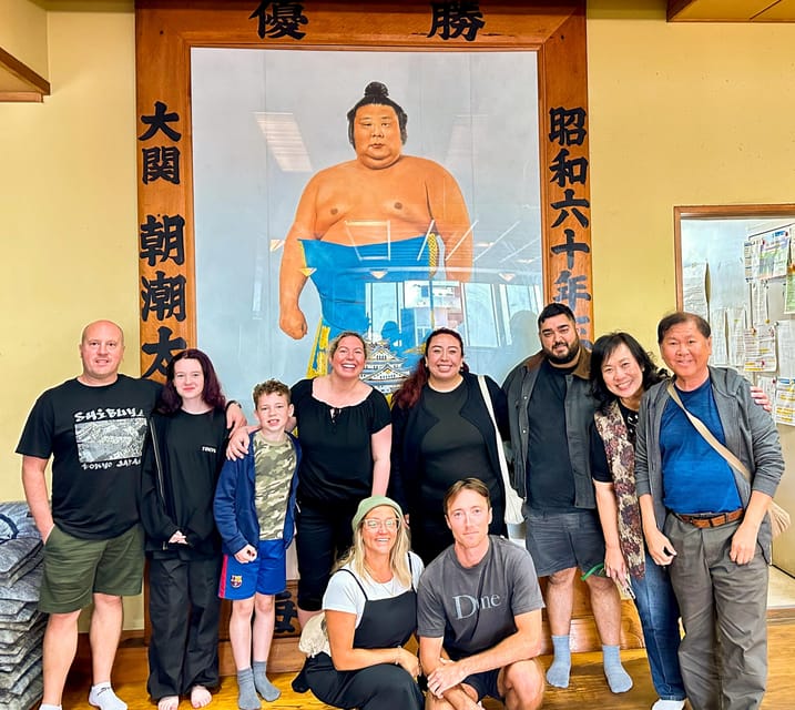 Tokyo: Sumo Morning Practice with journalists. Not fake show - What $103 buys you