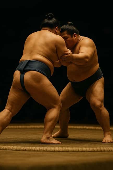Tokyo: Sumo Show and Experience in Shinjuku - The demonstrations: seeing technique instead of just size