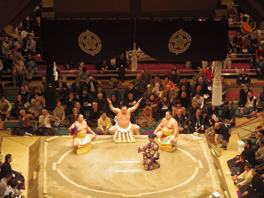 Tokyo: Sumo Tournament Tour with Chair Seat Tickets - Practical tips for getting more from the tournament
