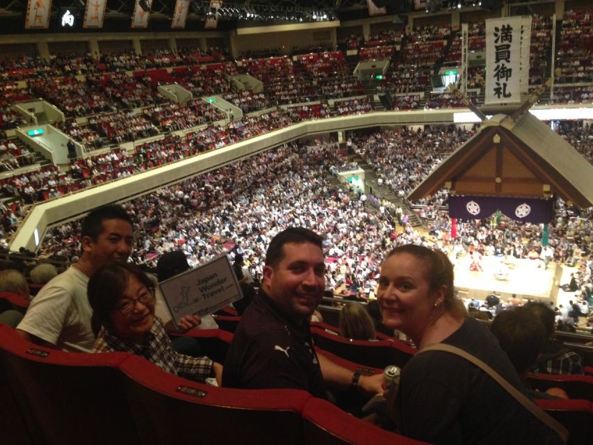 Tokyo: Sumo Tournament Tour with Chair Seat Tickets - Choosing between 2F chairs and 1F box seats
