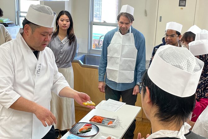 Tokyo Sushi Making Class in Tsukiji with Professional Chef - What makes the English instruction useful