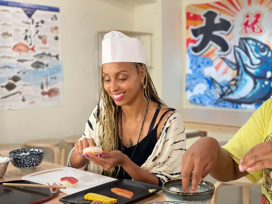 Tokyo: Sushi Making with Pro Chef & Tsukiji Fish Market Tour - What lunch is really like