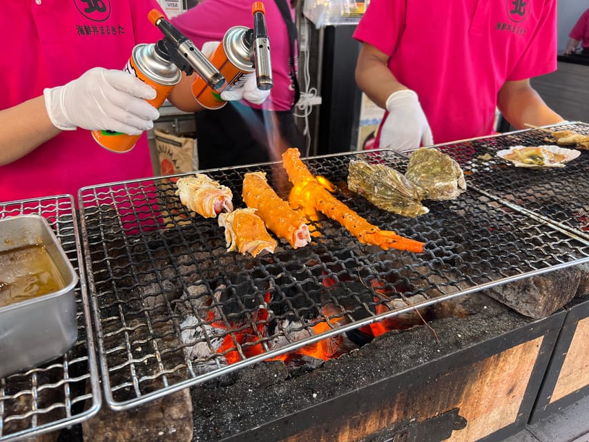 Tokyo: Tsukiji Fish Market Guided Walking Tour - What you may taste at the stalls