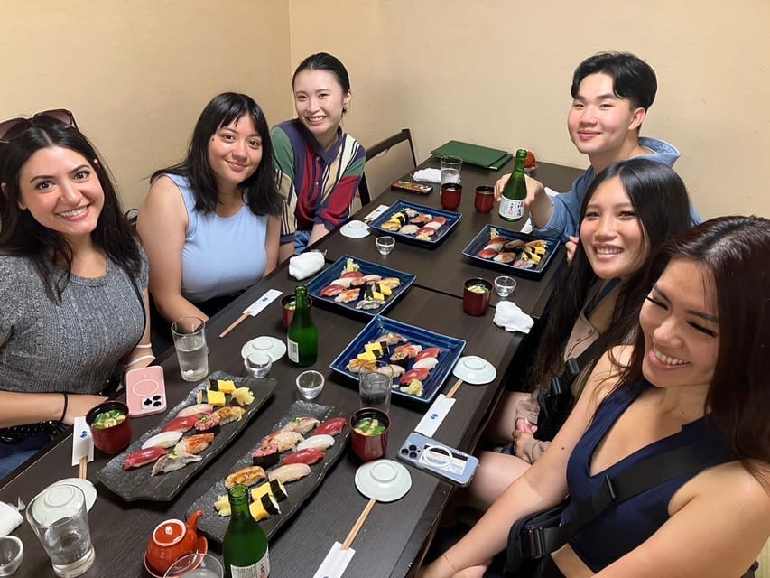 Tokyo: Tsukiji walk & sushi private tour with Uni Students - Tamagoyaki, sushi, and a very useful empty stomach