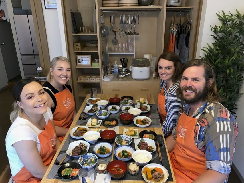 Tokyo: Wagyu and 7 Japanese Dishes Cooking Class - A clean, friendly place to learn