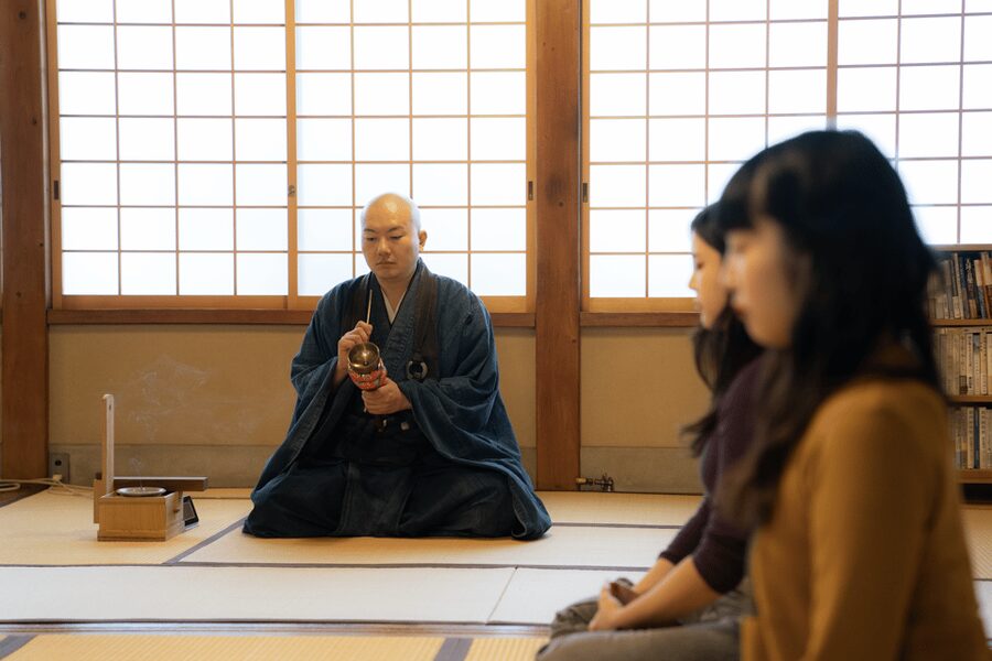 Tokyo: Zen Meditation at a Private Temple with a Monk - Entering a Private Temple in Asakusa