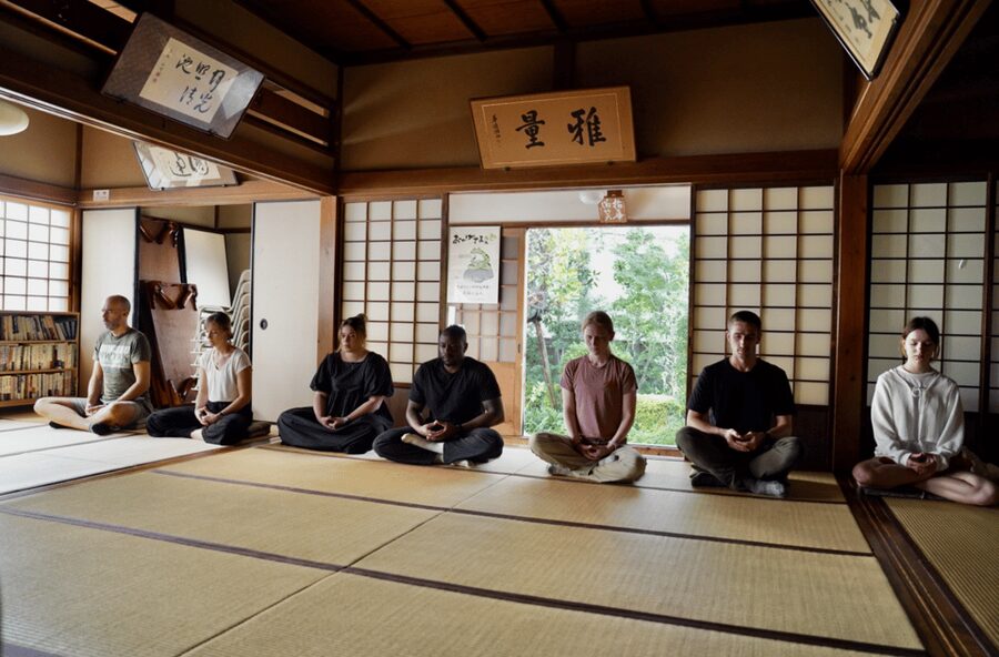 Tokyo: Zen Meditation at a Private Temple with a Monk - Calligraphy With Chanting