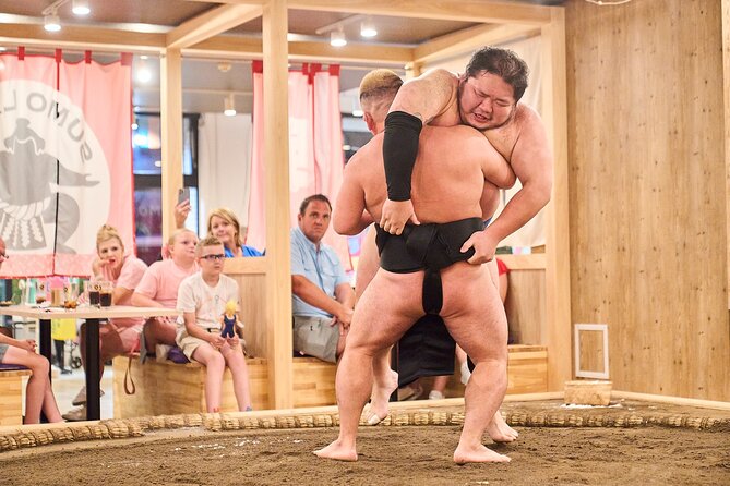 TokyoSumoShow, ChickenHotPot, and Mochi-Pounding by Pro Wrestlers - What SUMOLAND gives you that a tournament cannot
