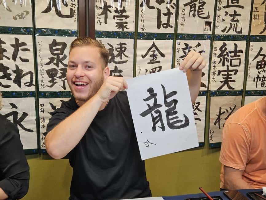Try Mindful Calligraphy Near Kanazawa's Ninja Temple - Choosing a word you can make your own