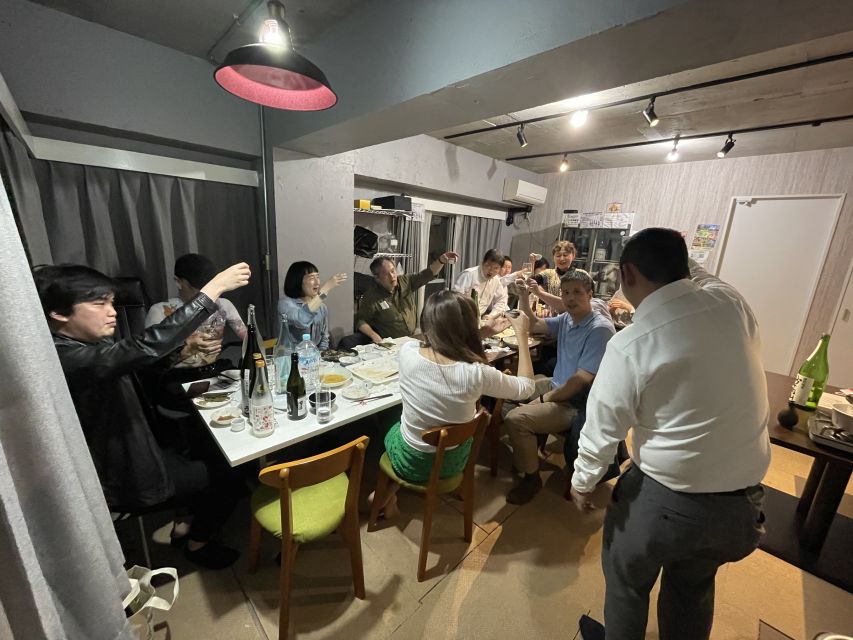 Tsukiji: Unlimited Sake Tasting Experience - What happens during the 90-minute tasting