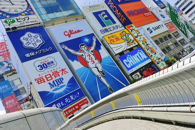 Ultimate Osaka Walking Tour: Castle, Dotonbori & Hidden Gems - Dotonbori: neon, canal views, and a serious food stop